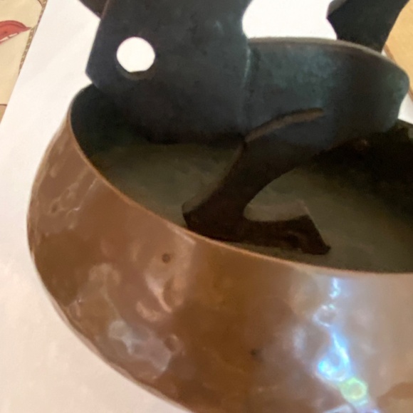 Antique Monkey Cigar Cutter with Copper tray - Picture 13 of 13